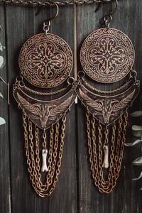 Image 7 of Sanctum Horn Earrings