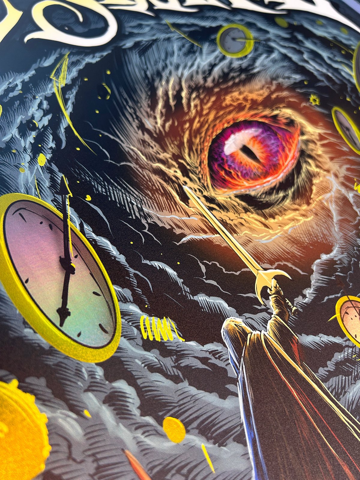F4D Studios — Hippie Sabotage Red Rocks 2025 Tour Posters