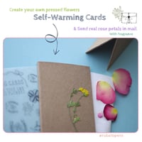 Image 3 of Self-Warming Card for Pressed Flowers Making 