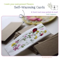 Image 2 of Self-Warming Card for Pressed Flowers Making 