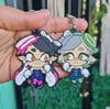 Squid Sisters Rubber Keychain