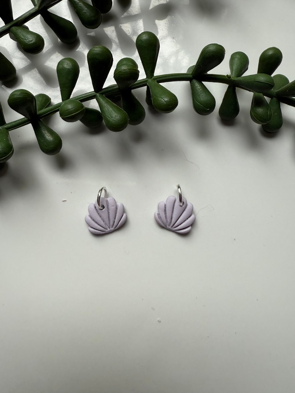 Image of Purple Shell Sleeper Charms