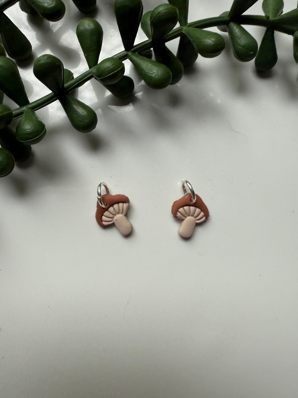 Image of Mushroom Sleeper Charms 