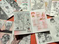 Image 4 of "Penishead" Risograph Zine by Alonso Lassombra