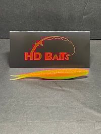 Image 8 of 3” battle flukes 5 pack