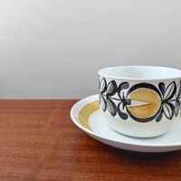 Image 2 of Rörstrand Tuva Tea Cup with Saucer