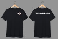 RELENTLESS by Audio Reign - BLACK T SHIRT ON BACK
