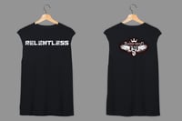 RELENTLESS by Audio Reign - BLACK MUSCLE SHIRT