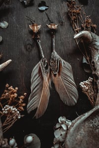 Image 6 of feather drops 
