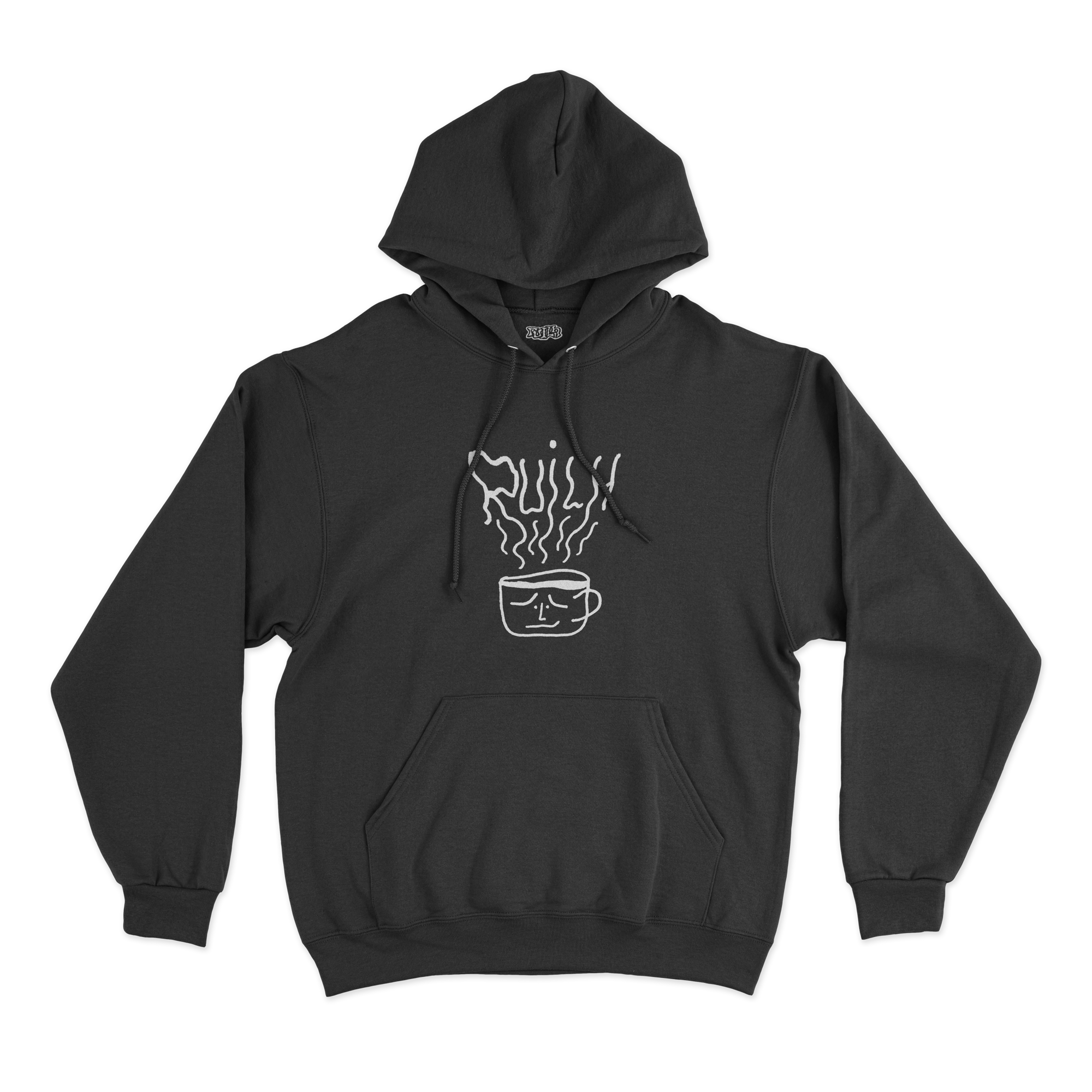Image of BLACK HAPPY HOODIE