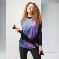 Image 1 of Recycled unisex basketball jersey Purple