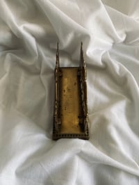Image 4 of Porte-lettres Art Nouveau en laiton
