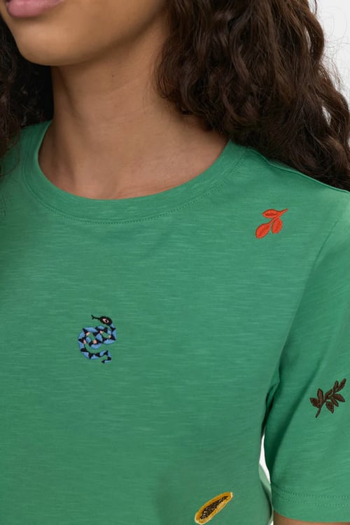 Image of 1-Camiseta Nuzoey Verde
