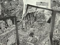 Image 4 of "Three Thousand Bricks" Risograph Zine by Alonso Lassombra