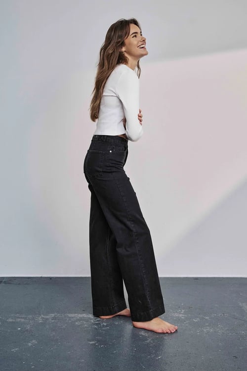 Image of 2-Nuparis Long Jeans Black