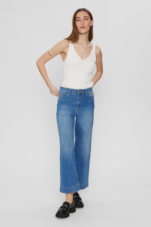 Image of 2-Nuparis Jeans Cropped Light Blue 