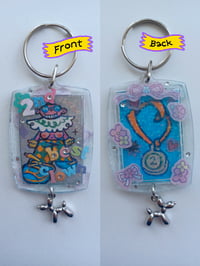 Image 2 of Keyring - 2nd Best Clown!