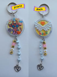 Image 2 of Keyring - Devil/Angel