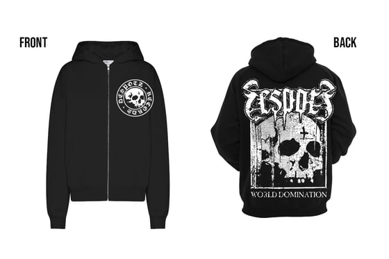 Image of Despotz Records Hoodie (World Domination Version)