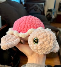 Image 1 of Pink Daisy Sea Turtle 