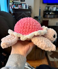 Image 2 of Pink Daisy Sea Turtle 