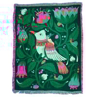 Image 5 of Wild Ways throw blanket