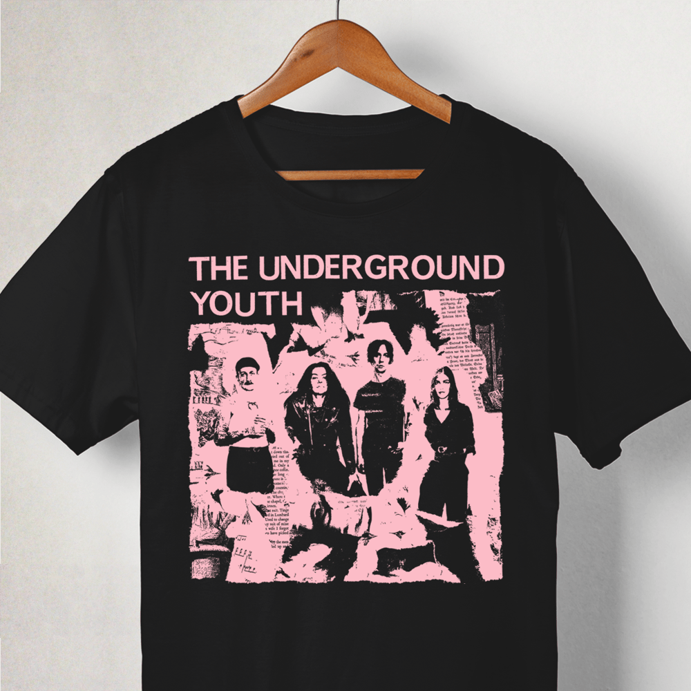 Image of The Underground Youth Décollage T-Shirt