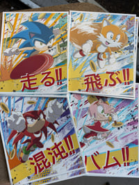 Image 1 of Video Game Hedgehog Collection-Digital Illustrations