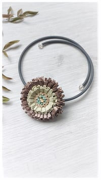 Image 1 of Anemone Basic Necklace - "Paglia"