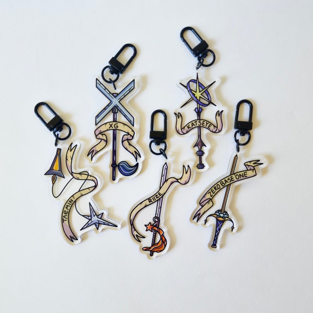 Image of New ! KPOP Fantasy Keychains