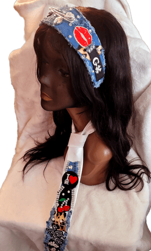 Image of Head Band & Tie Set 