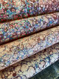 Image 1 of Marbled Paper Assorted Listing -  Sheets 37-40 (to purchase individually)