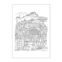 Edinburgh Drawing print