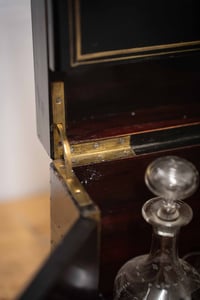 Image 5 of French Napoleon III Ebonized Wood "cave à liqueur" Liquor Cabinet - Circa 1870