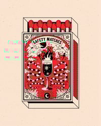 Image 2 of Safety Matches - Hoodie
