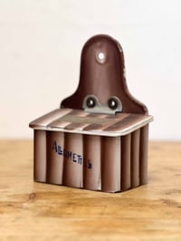 Image 2 of Vintage French Enamel Matchbox Holder - "allumettes" Box No.2