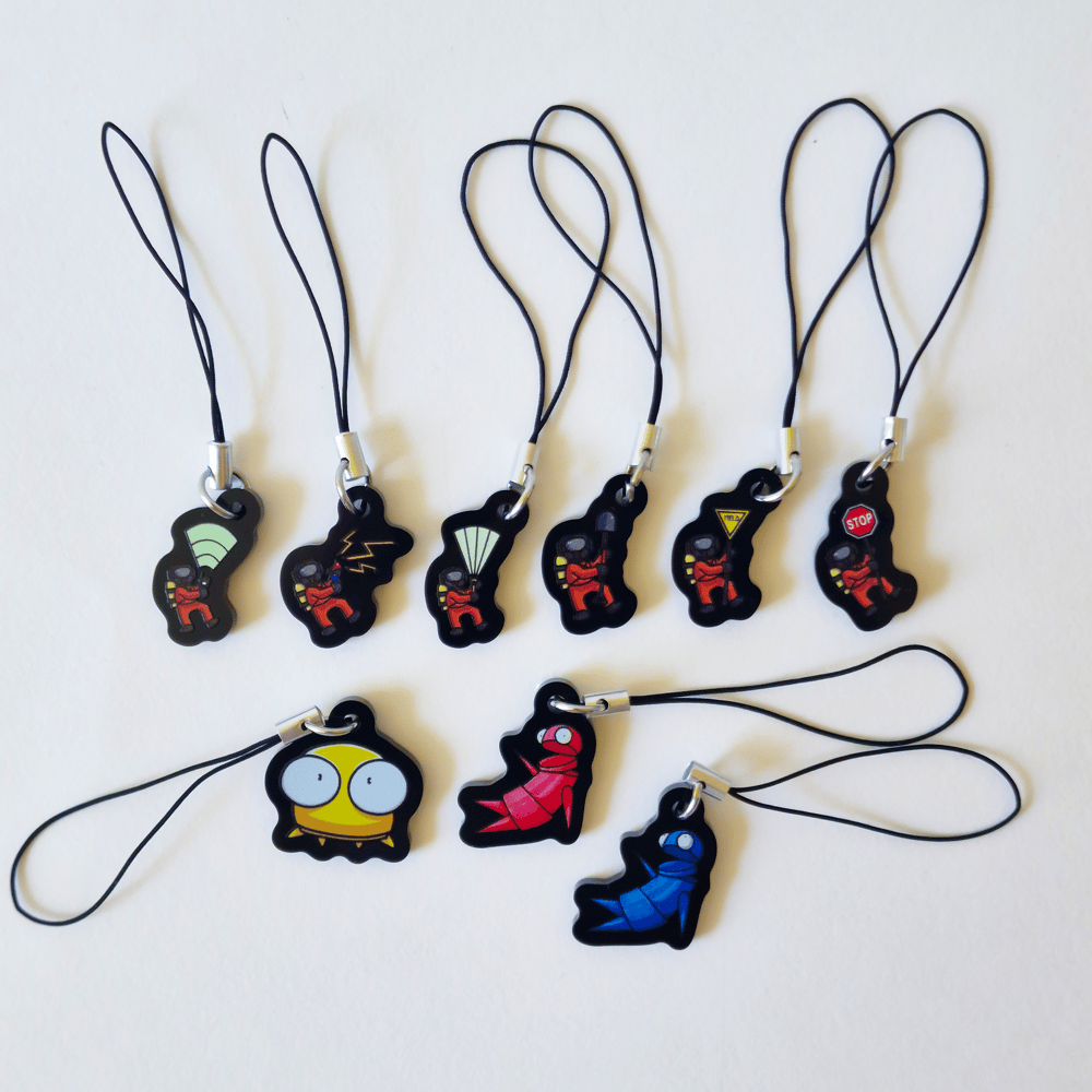 Image of R.E.P.O. / Lethal Company Phone Charms