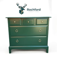 Image 1 of Stag Minstrel 3 Over 2 Chest Of Drawers In Pinewood Green