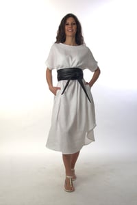 Image 1 of Obi Belt, Wrap Belt,Tie Belt, Women Obi Belt, Faux Leather Belt, Waist Belt, Wide Belt, Corset Belt