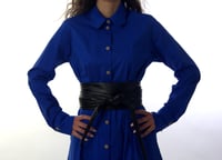 Image 3 of Obi Belt, Wrap Belt,Tie Belt, Women Obi Belt, Faux Leather Belt, Waist Belt, Wide Belt, Corset Belt
