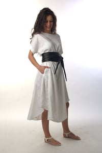 Image 4 of Obi Belt, Wrap Belt,Tie Belt, Women Obi Belt, Faux Leather Belt, Waist Belt, Wide Belt, Corset Belt