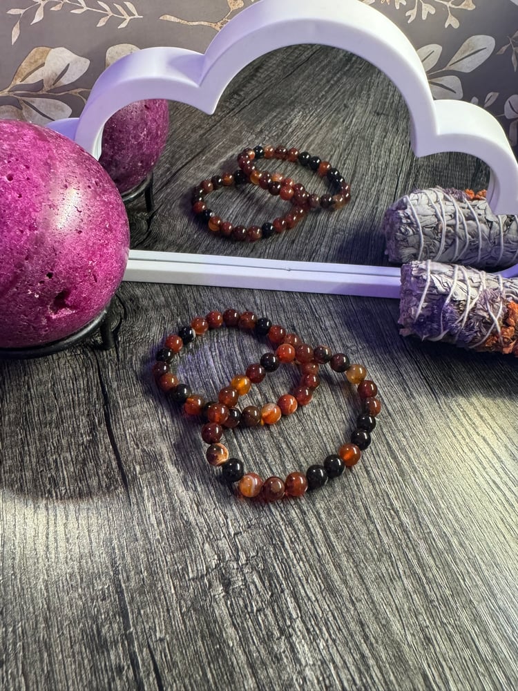 Image of Red Agate Bracelet