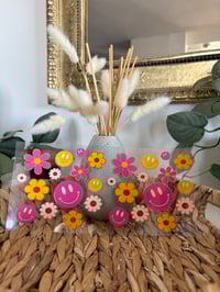 Smile and Flowers Cup Wrap
