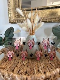 Pitbull Icon Dog Cup Wrap 