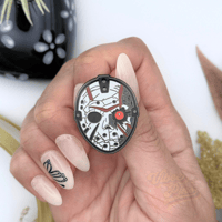 Image 4 of Slasher Enamel Pin – Horror Collectible