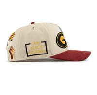 Image 3 of HBCU Trucker (Burgundy)