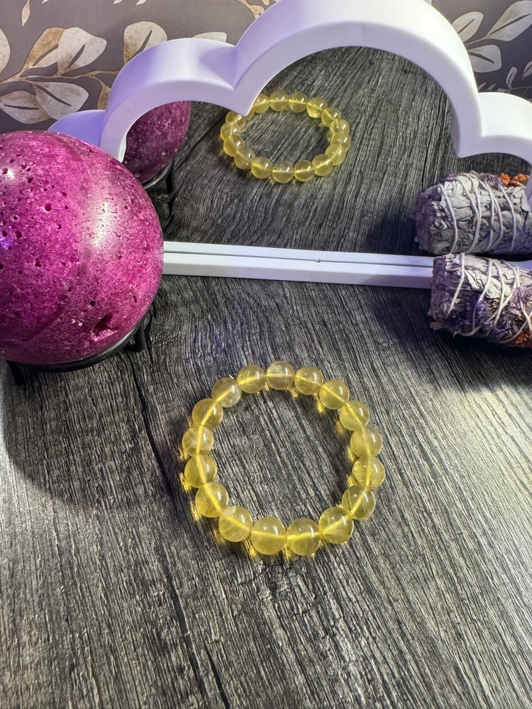Image of Chunky Citrine Bracelet