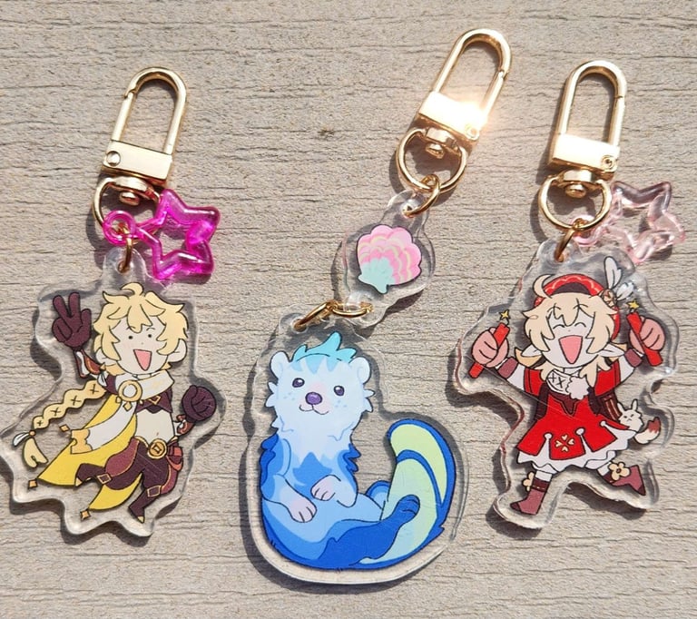 Genshin Acrylic Charm (25% OFF + LOW STOCK) Image 2