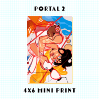 PORTAL 2 MINI PRINT