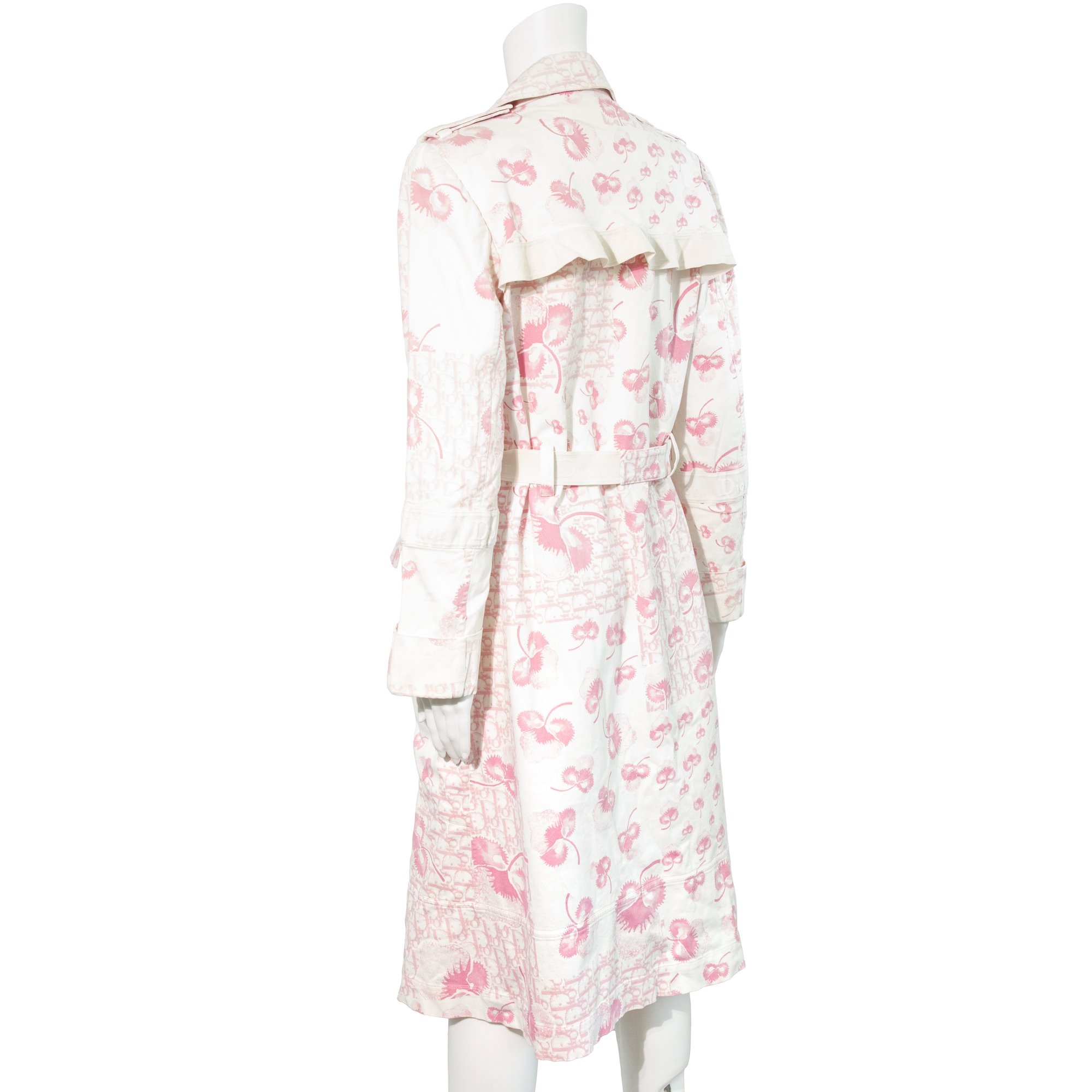 Image of Christian Dior 2005 Blossom Monogram Trench Coat